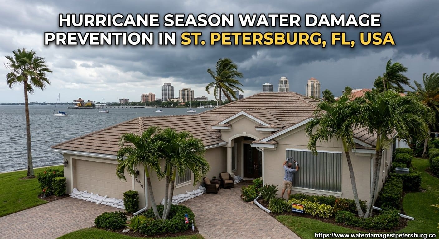 Hurricane season water damage prevention tips St. Petersburg FL